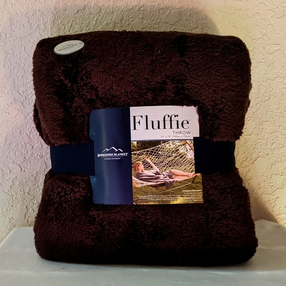 Fluffie Blanket - Brown - Picture 1 of 5